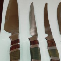 Ловни, туристически, кухненски ножове, нож с кания ръчна изработка. Подходящ подарък за ценители!, снимка 11 - Ножове - 38134437