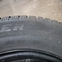 Зимни гуми с железни джанти 4х100 14" , снимка 4 - Гуми и джанти - 42144651