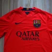 Оригинална тениска nike / Barcelona / Orange  , снимка 2 - Футбол - 37498529