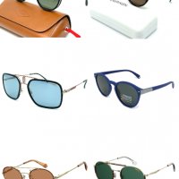 CARRERA,CALVIN KLEIN,Polaroid,,Fossil шест чифта нови луксозни слънчеви очила, снимка 1 - Слънчеви и диоптрични очила - 34978424