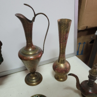 вази,ибрици,бокали месингови , снимка 18 - Декорация за дома - 44519188