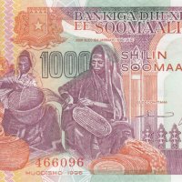 1000 шилинга 1996, Сомалия, снимка 1 - Нумизматика и бонистика - 39230812