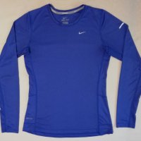 Nike DRI-FIT оригинална блуза S Найк спортна фланелка спорт фитнес, снимка 1 - Спортни екипи - 30374057