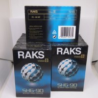 Видеокасети Video 8 RAKS SHG-90, видео касети, снимка 2 - Камери - 35562128