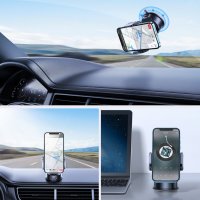 Стойка за телефон за предното стъкло на колата – JOYROOM, снимка 3 - Аксесоари и консумативи - 38200608