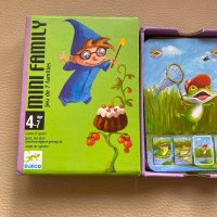Детски карти за игра Djeco - Mini Family, снимка 1 - Игри и пъзели - 44226297