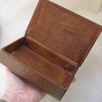 Стара кожена кутия, снимка 10 - Други - 31812594