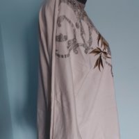 Изумително красива, памучна блуза с прилеп ръкави "Fendi" ® , снимка 4 - Блузи с дълъг ръкав и пуловери - 35538845