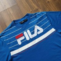 Страхотна мъжка тениска FILA размер L , снимка 3 - Тениски - 31778981