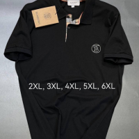 Мъжка тениска BURBERRY голям размер XXL, 3XL, 4XL, 5XL, 6XL, снимка 1 - Тениски - 44652464