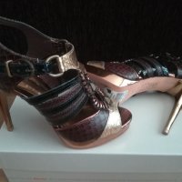 Нови френски токчета, Ест. кожа, снимка 2 - Дамски обувки на ток - 40799513