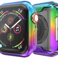 Силиконов кейс  360 Ombre за Apple watch 38mm, 40mm, 42mm, 44mm, снимка 4 - Смарт часовници - 31002141