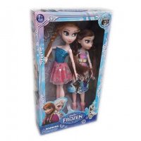 Замръзналото кралство Детски комплект две кукли Елза и Анна,  Фрозен Frozen , снимка 2 - Кукли - 31896666