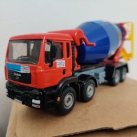 Метална количка миксер SIKU MAN TGS 8x8 мащаб 1:55, снимка 1 - Колекции - 39531656