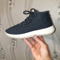 водоотблъсквaщи Allbirds вълнени маратонки Mizzle 1119 NV1  номер 39 , снимка 3 - Маратонки - 42814525