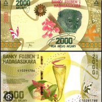 Мадагаскар 2000 ариари UNC, снимка 1 - Нумизматика и бонистика - 44288147