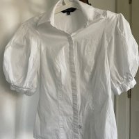 Риза бяла , KAREN  MILLEN, буфан ръкав, снимка 1 - Ризи - 42421009