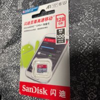 Карта памет SANDISK Ultra microSDXC, 128GB UHS-I, U1, Class 10, снимка 1 - Карти памет - 38745730