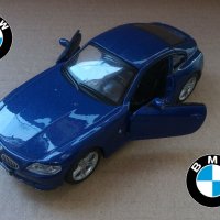 Bburago BMW Z4 M Coupe 1:32 metallic blue, снимка 1 - Колекции - 36957651