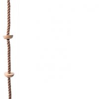Въже за катерене с дървени стъпалца Код: 20066643 Размери (см.): 200 Класическо въже за катерене, снимка 1 - Други - 37041573
