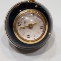 Сребърен пепелник с емайл и дамски часовник-колие топка с емайл, снимка 12 - Дамски - 35593802