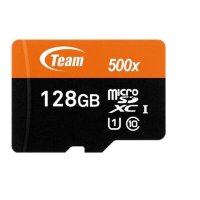 КАРТА ПАМЕТ TEAM MICROSDHC / SDXC UHS-I, 128GB, SD АДАПТЕР, снимка 1 - Карти памет - 42353843
