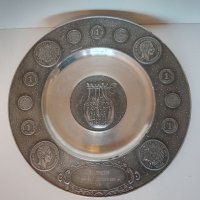Стара декоративна чиния, снимка 1 - Антикварни и старинни предмети - 39803116