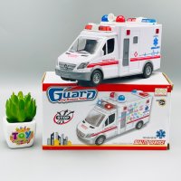 Детска играчка линейка, снимка 5 - Коли, камиони, мотори, писти - 40401872