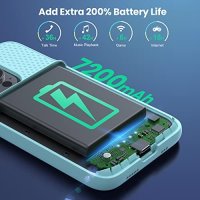 Нов заряден калъф за телефон iPhone 14 Pro Акумулаторна батерия Айфон, снимка 3 - Калъфи, кейсове - 40764284