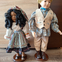 Керамични кукли, снимка 1 - Кукли - 44585524
