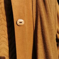 Дамско палто Baronia von Gollas размер 40 кафява алкантара ново, снимка 14 - Палта, манта - 37950169