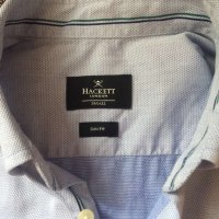 Мъжка риза Hackett London, размер S, слим, снимка 9 - Ризи - 31528582