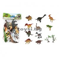 комплект "света на динозаврите"в плик, снимка 1 - Фигурки - 38664896