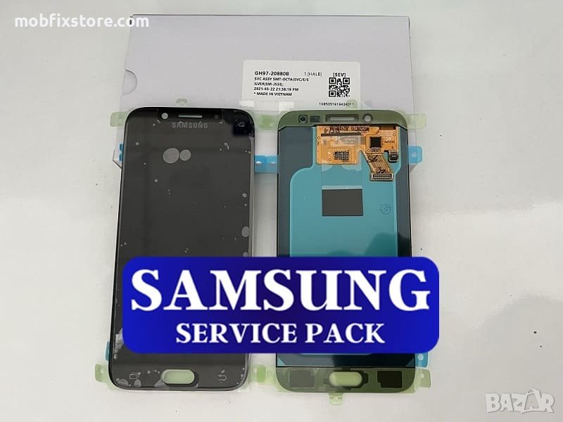Оригинален дисплей с тъч скрийн за Samsung J5 2017, J530 / Service Pack, снимка 1