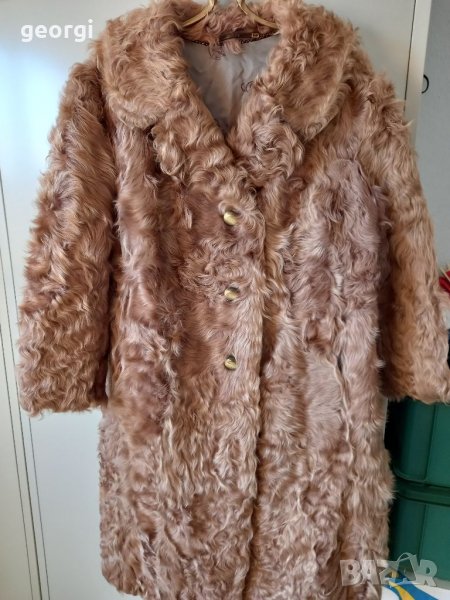 Дамски кожух естествена кожа, снимка 1