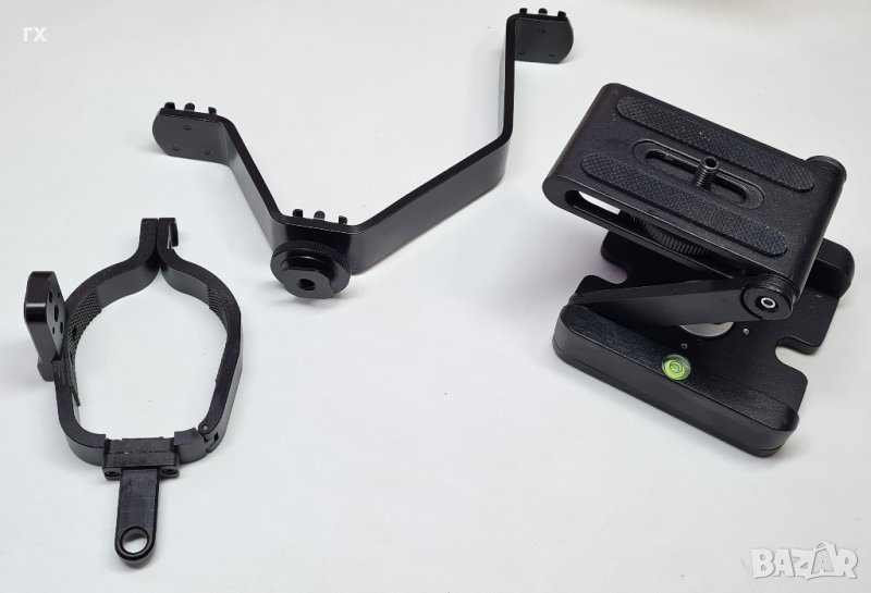 Адаптер за 2 светкавици, 1/4 адпатер за ремък, снимка 1