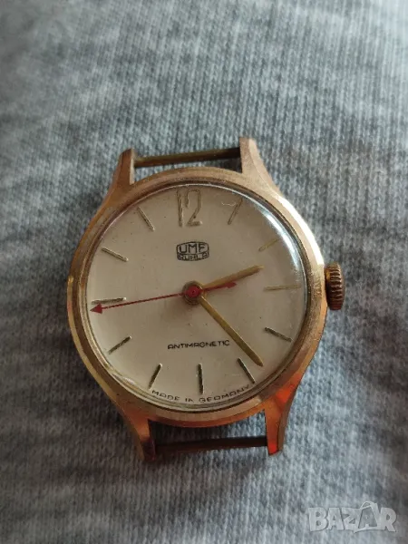 ретро часовник umf ruhla ddr около 1960 1965, снимка 1