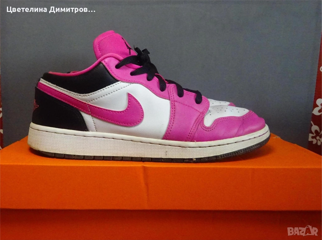 Оригинални дамски маратонки Nike Air Jordan 1 Low, снимка 1