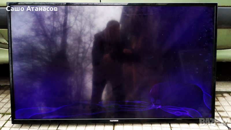 TELEFUNKEN 48FB5000 със счупена матрица ,17MB211 ,17IPS12 ,17WFM07 ,VES480UNDS-2D-N12 ,17LD166, снимка 1