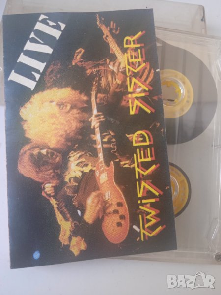 Twisted Sister – Live At Hammersmith - аудио касета музика, снимка 1