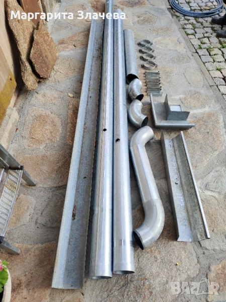 Поцинковани водосточни тръби улуци, снимка 1