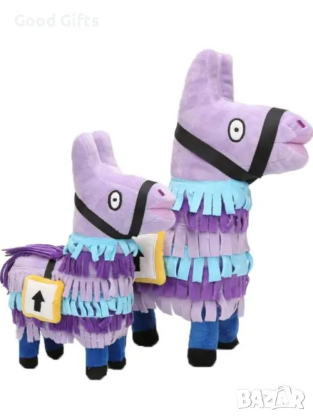 Плюшена играчка Minecraft Fortnite Llama, Плюшена лама Майнкрафт , снимка 1