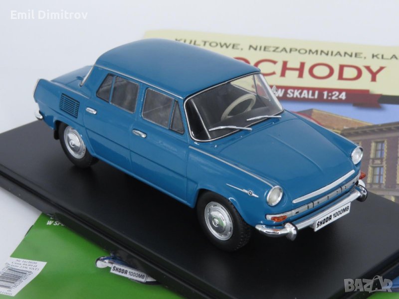 Колекционерско моделче на SKODA-1000MB в мащаб 1:24, снимка 1