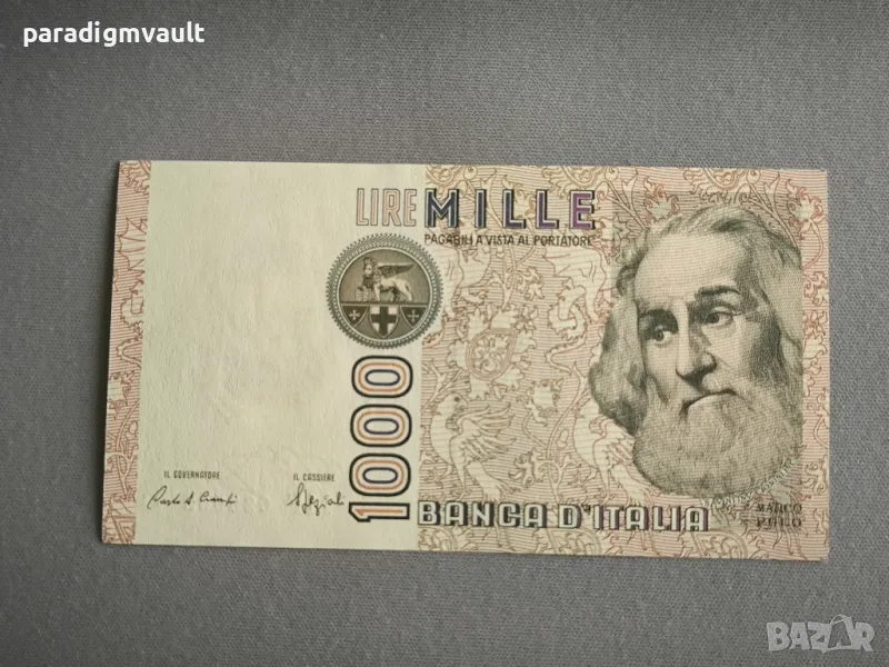 Банкнота - Италия - 1000 лири UNC | 1982г., снимка 1