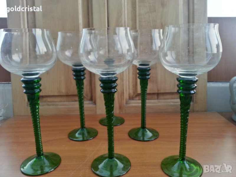 Стъклени чаши ръчна изработка , снимка 1