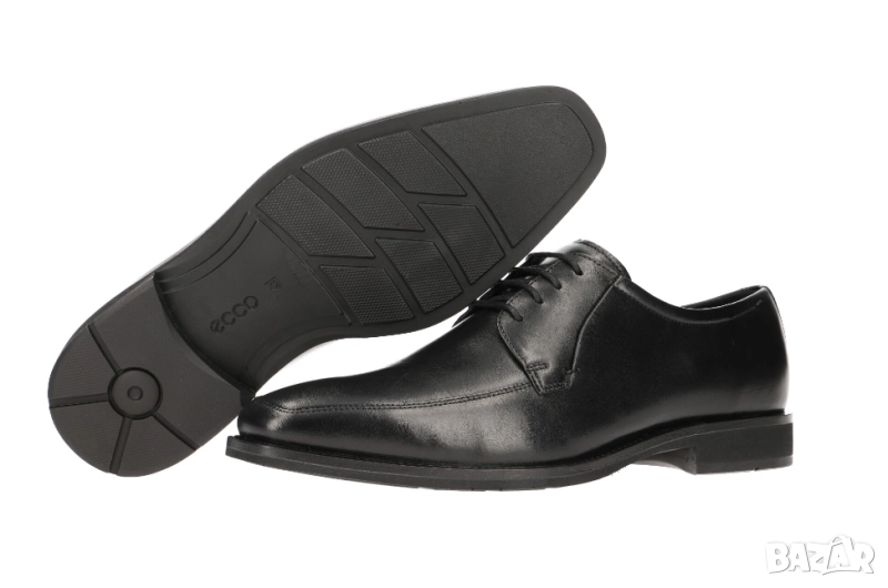 Ecco CALCAN - елегантни ниски кожени обувки номер 45 , снимка 1