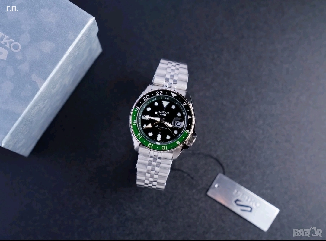 Мъжки часовник Seiko 5 Sport Automatic GMT , снимка 1