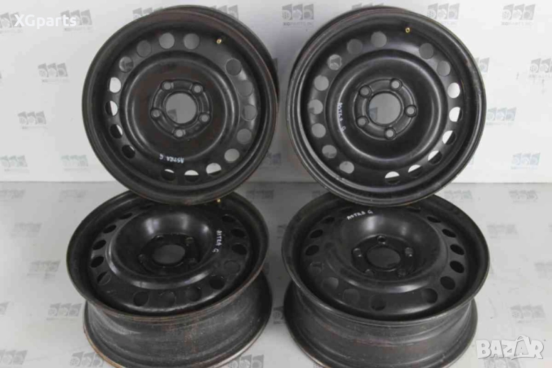  Стоманени джанти 15 цола 4x100 6J ET49 за Opel Astra G (1998-2005), снимка 1
