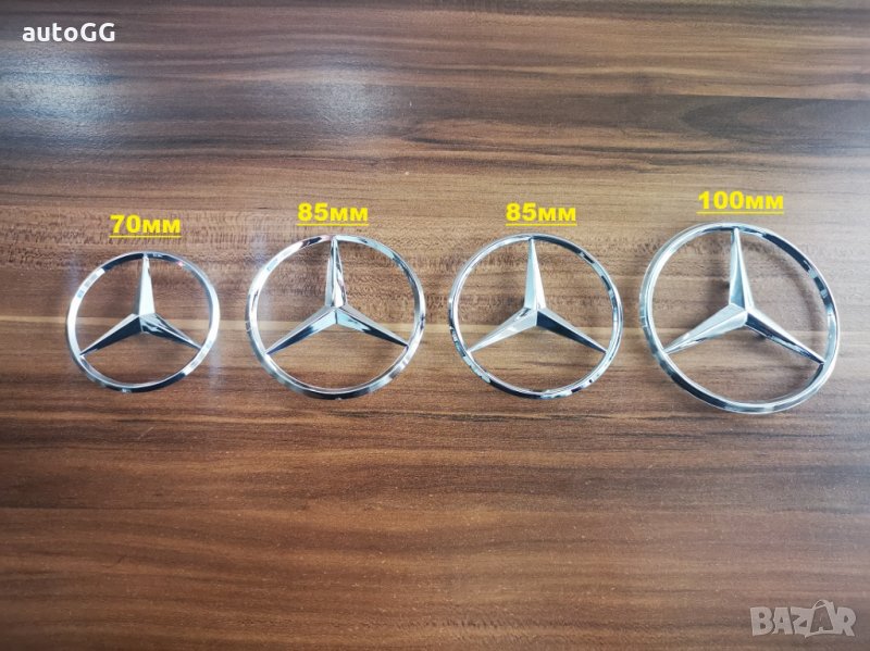 Задни емблеми Мерцедес/Mercedes-А/B/C/E/S 190/123/124-ka , снимка 1