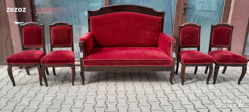 Канапе и столове ретро , снимка 1